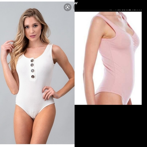 Poof! Tops - Set of 2 bodysuit